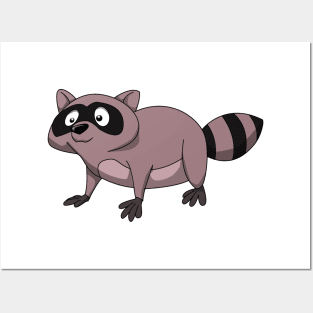 Raccoon Posters and Art